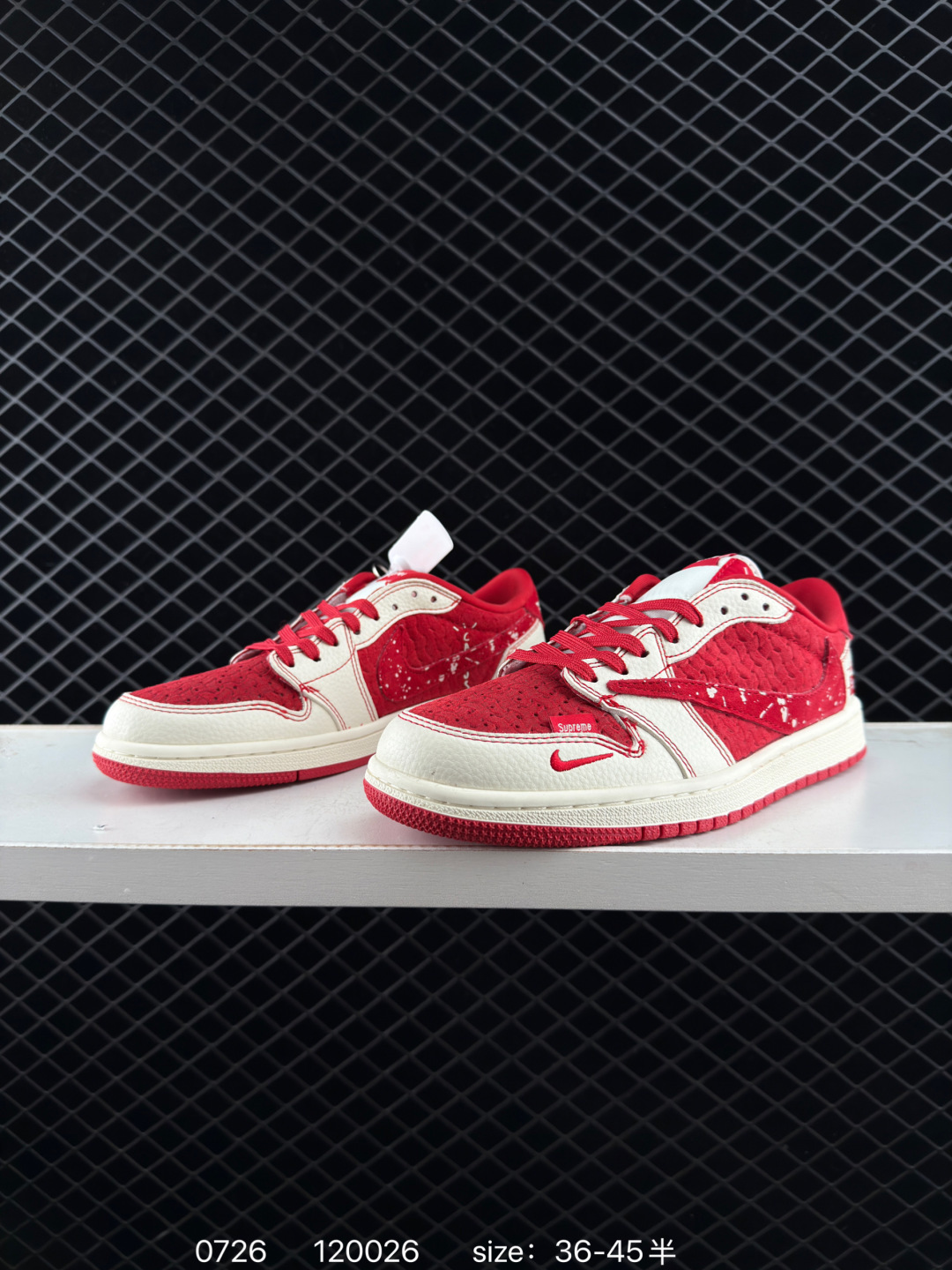 Fragment x Travis Scott x LV Air Jordan 1 Low